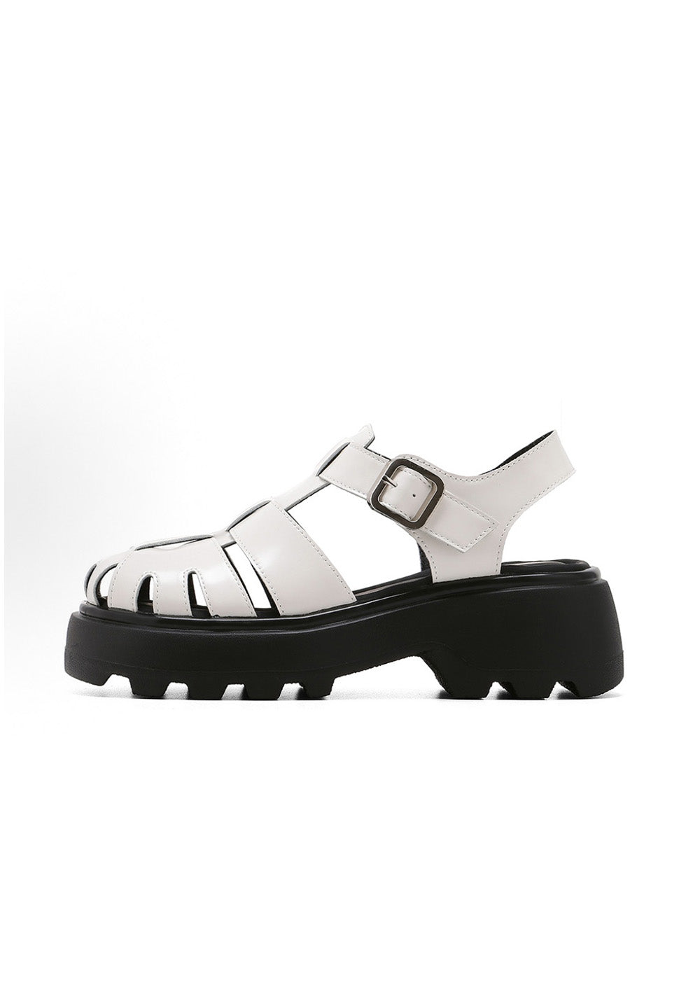 C.BANNER Leather Gladiator Platform Sandals - PSYLOS 1, C.BANNER Leather Gladiator Platform Sandals, Sandals, C.BANNER, PSYLOS 1